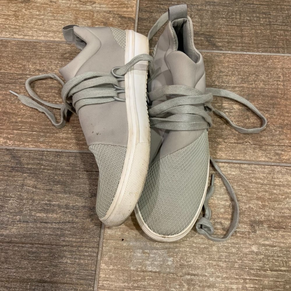 Gray Steve Madden Sneakers, Size 8
